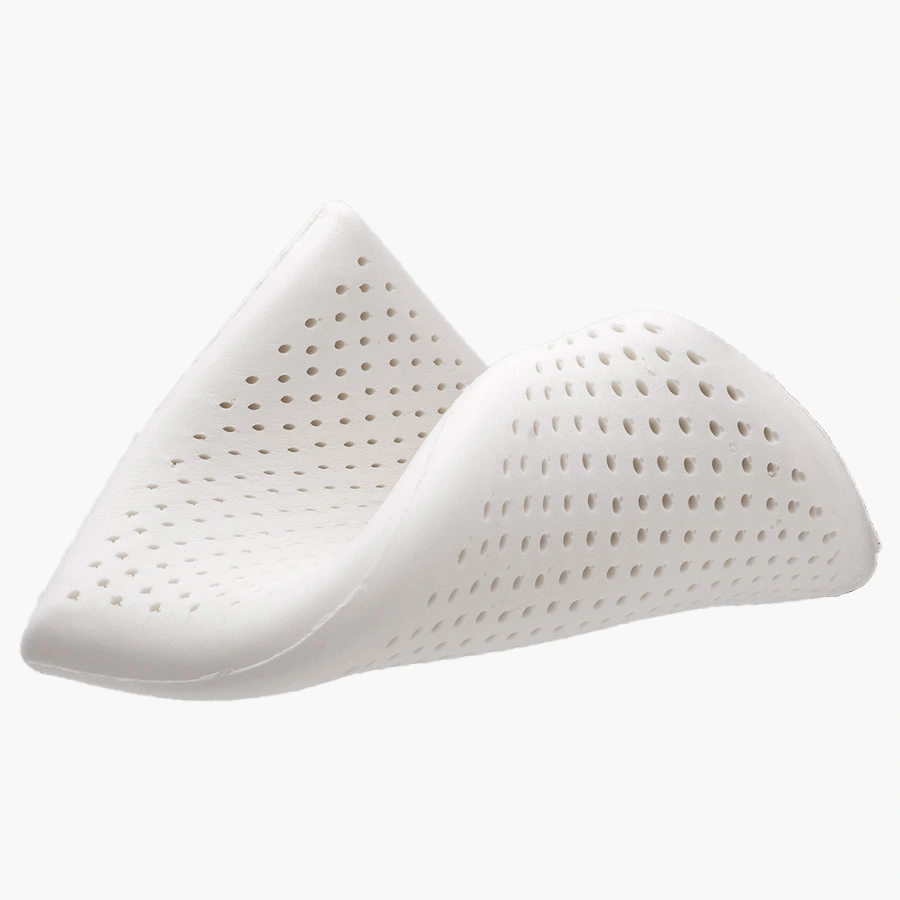 Baland ko'tarilgan lateks non yostig'i