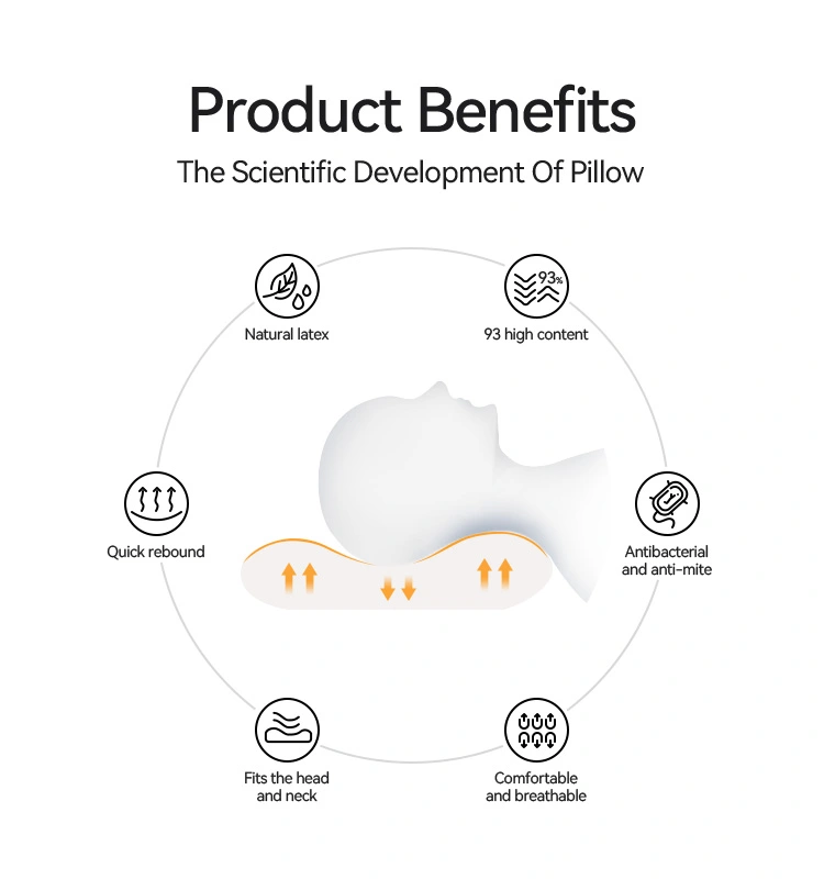 High Rebound Latex Bread Pillow